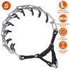 iMounTEK Adjustable Dog Choke Collar Training Chain with Buckle – Heavy-Duty Metal Dog Collar for Small, Medium & Large Dogs