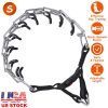 iMounTEK Adjustable Dog Choke Collar Training Chain with Buckle – Heavy-Duty Metal Dog Collar for Small, Medium & Large Dogs