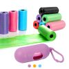 iMounTEK 10 Rolls 150 Count Dog Waste Bags with Dispenser – Leakproof, Eco-Friendly, Unscented Disposable Dog Poop Bags