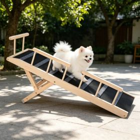 Dog Ramp with Non-Slip and Adjustable Height 47.2 X 16.5 X 2.4 in (Option: default title)