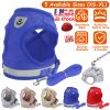 PetLuv Reflective Mesh Dog Harness & Leash Set – Adjustable Chest Strap for Puppies, Dogs & Cats