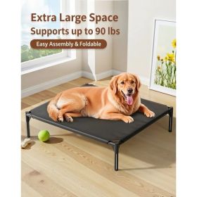 Pet Bed, No Assembly Required, Foldable, Portable, Waterproof & Moisture-Proof, Breathable & Antibacterial, All-Season Sleeping Mat For Cats And Dogs (Option: OxfordclothS)