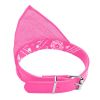 Adjustable Bandana Leather Pet Collar with Triangle Scarf