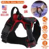 iMounTEK Rechargeable LED Light Up Dog Harness – No Pull Reflective Lighted Vest with Handle for Small, Medium & Large Dogs