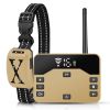 2 In 1 Wireless Electric Dog Fence Waterproof Pet Shock Boundary Containment System Electric Training Collar For Small Medium Large Dogs