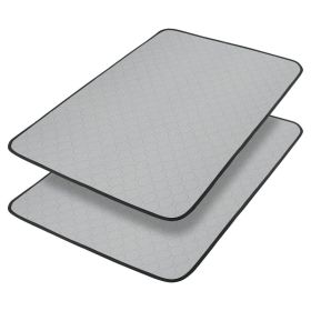 Washable Dog Urine Pad, Waterproof Toilet Training Mat For Dogs, 89.5 X 59.2 Cm - 34.5 In X 23 In, Washable Urine Pad Non-Slip Diaper Pad, For Pu (Option: Grey)