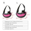Adjustable Hands-Free Pet Carrier Sling Bag for Dogs & Cats