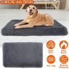 iMounTEK Plush Dog Bed – Soft Cozy Cushion Mattress with Long Plush Comfort for Crates, Kennels & Everyday Rest