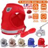 PetLuv Reflective Mesh Dog Harness & Leash Set – Adjustable Chest Strap for Puppies, Dogs & Cats