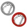 iMounTEK 29.5FT Dog Tie Out Cable – Heavy-Duty Chew-Resistant Dog Lead with Shock-Absorbing Spring & 360° Swivel Clips