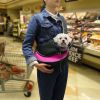 Adjustable Hands-Free Pet Carrier Sling Bag for Dogs & Cats