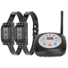 iMounTEK 328FT Wireless Dog Fence System with GPS Location Monitor & Rechargeable Receiver Collar (Option: DogFence2Collar)