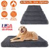 iMounTEK Plush Dog Bed – Soft Cozy Cushion Mattress with Long Plush Comfort for Crates, Kennels & Everyday Rest