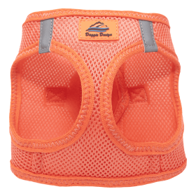 American River Solid Ultra Choke Free Dog Harness (Color: Coral, size: 2XL)