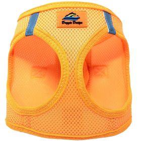 American River Solid Ultra Choke Free Dog Harness (Color: Hunter Orange, size: L)
