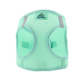 American River Solid Ultra Choke Free Dog Harness (Color: Teal, size: 2XL/3XL)