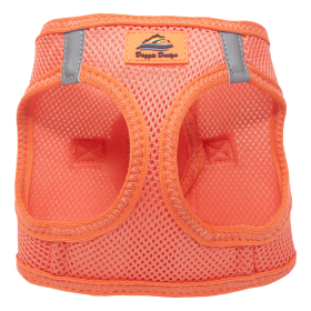 American River Solid Ultra Choke Free Dog Harness (Color: Coral, size: S)